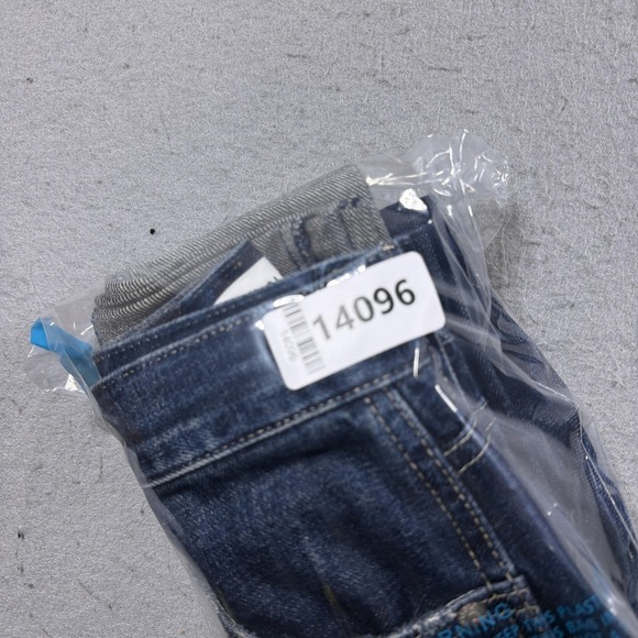 Pistola Kacey Jeans Womens 27 Blue Mid Rise Cuffed Relaxed Boyfriend Denim Pants - Picture 12 of 12